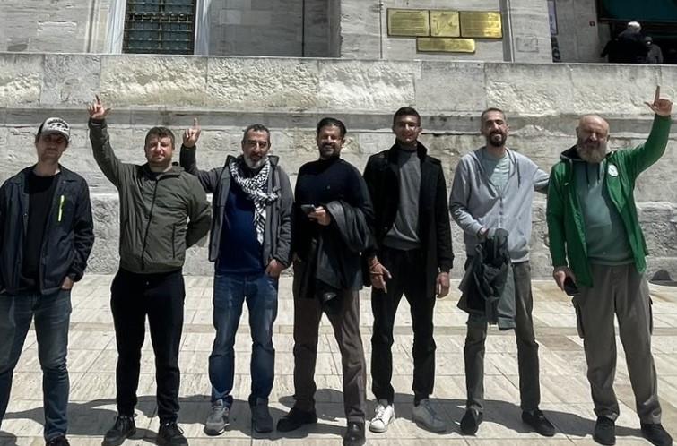Kudüs Şehîdimiz Hasan Saklanan'ın Gıyabî Cenaze Namazına İştirak Ettik