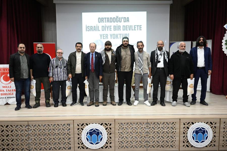 Başkanımız Mehmet Ali Bayram Malatya'da Gazze'yi Anlattı