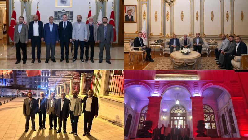 İstanbul Valimiz Sayın Davut Gül'ü Makamında Ziyaret Ettik