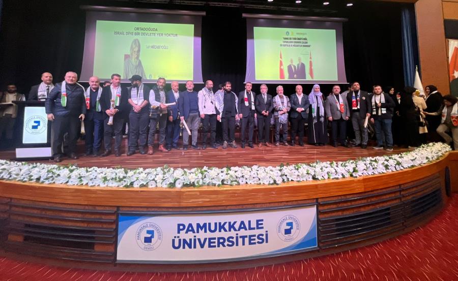 Başkanımız Mehmet Ali Bayram Denizli'de Gazze'yi Anlattı