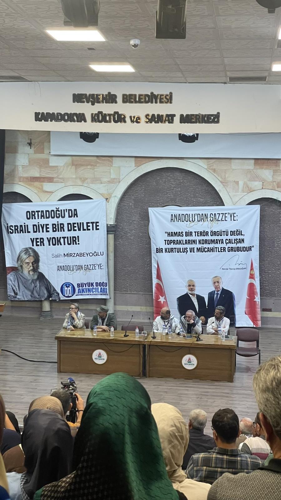 Başkanımız Mehmet Ali Bayram Nevşehir'de Gazze'yi Anlattı