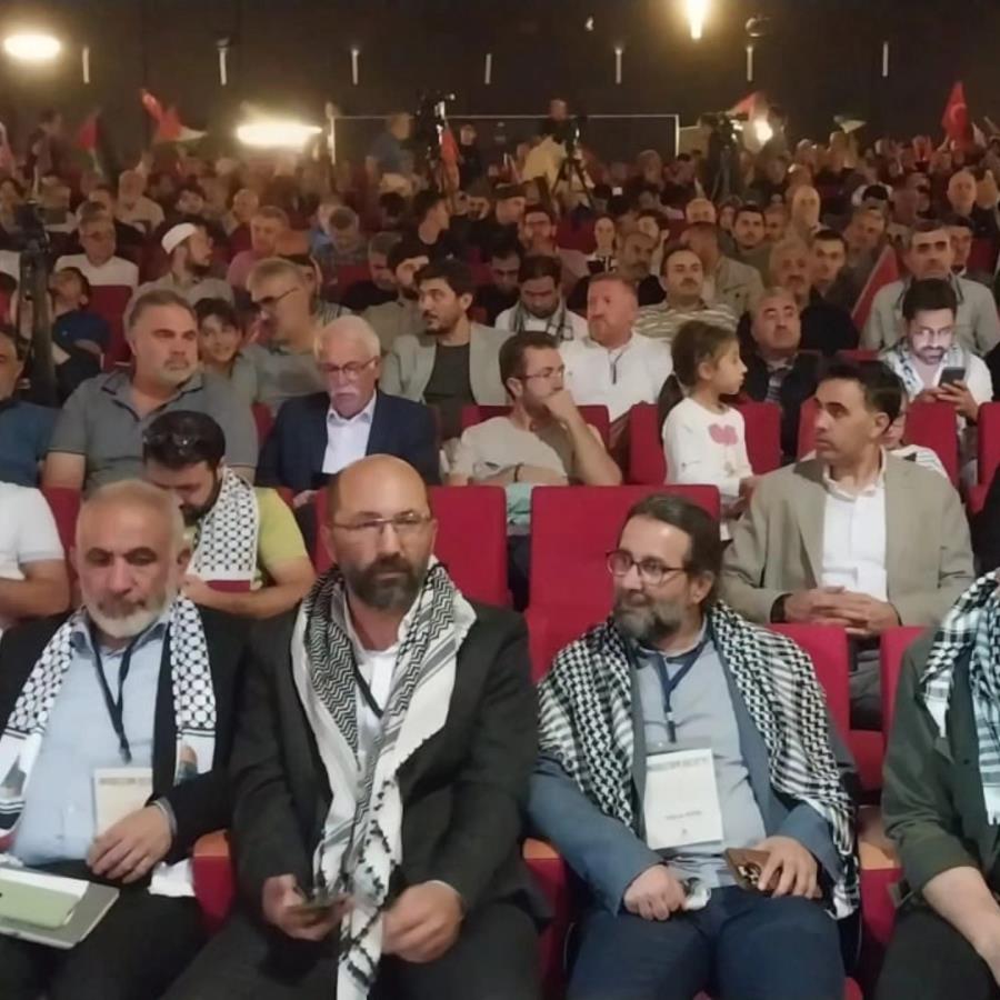 Başkanımız Mehmet Ali Bayram Kayseri'de Gazze'yi Anlattı