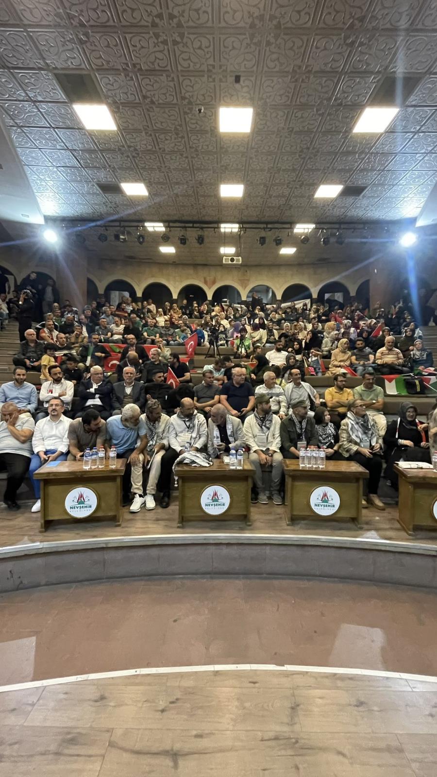 Başkanımız Mehmet Ali Bayram Nevşehir'de Gazze'yi Anlattı